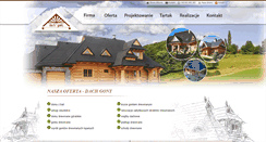 Desktop Screenshot of dach-gont.com.pl